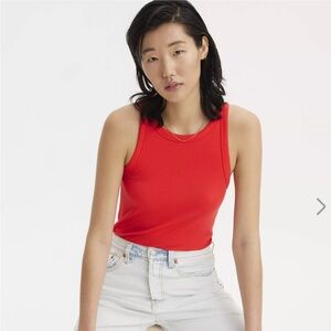 NWT Levi’s Modal DREAMY TANK TOP, High Red, M